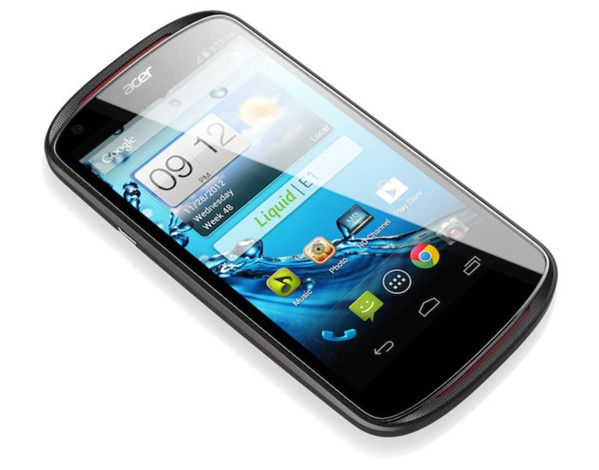 Acer Liquid E1, la gama media de Acer