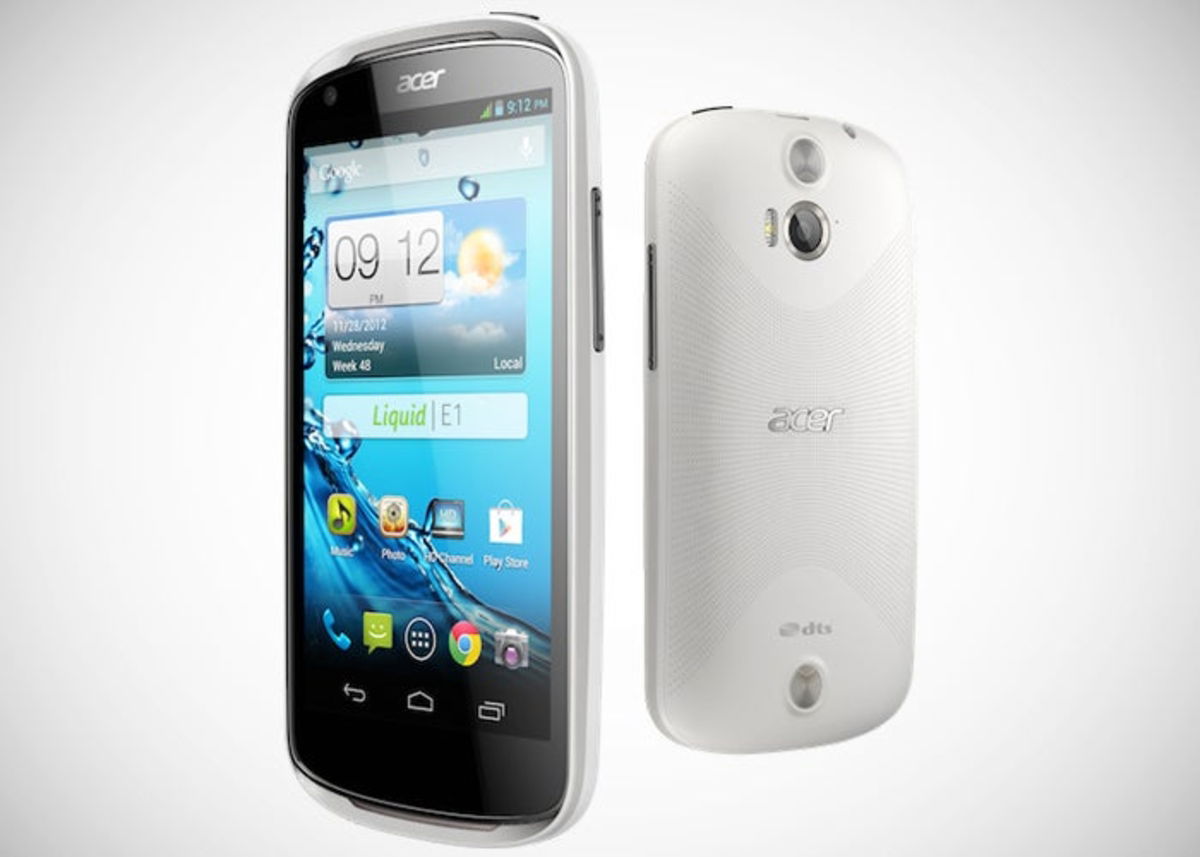 Acer Liquid E1, la gama media de Acer