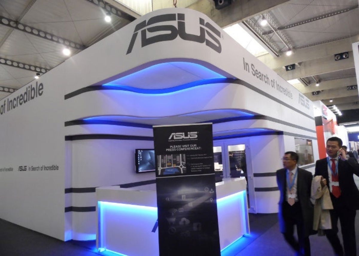 Stand de Asus en la MWC 2013