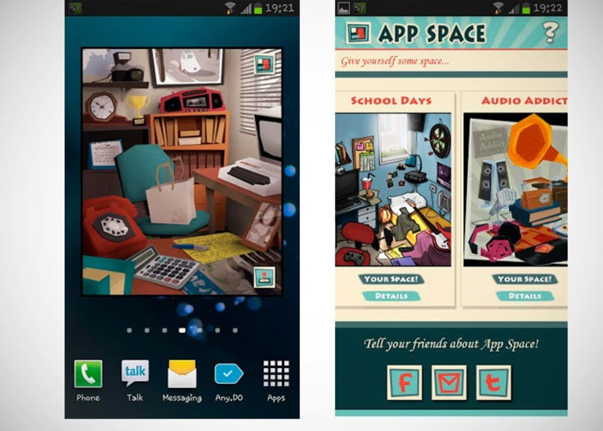 App-Space-Widget