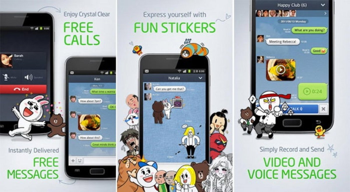 Line-WhatsApp